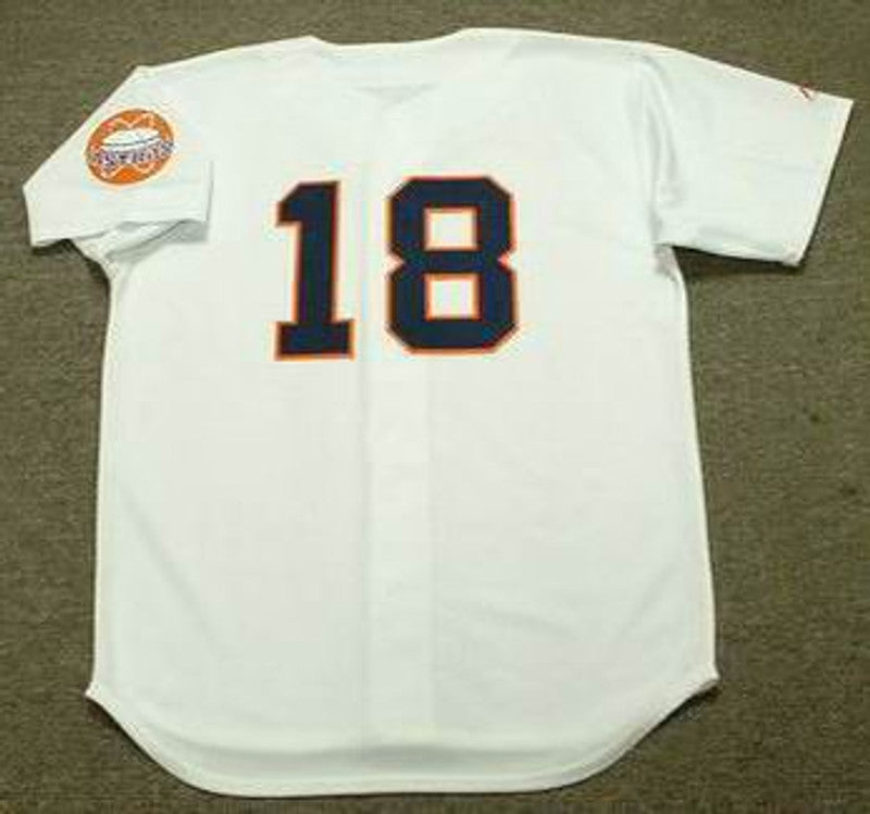 JM HA 1960s Cooperstown Home Stitched Jersey, Vintage Baseball Jersey, Retro Sewn Jersey