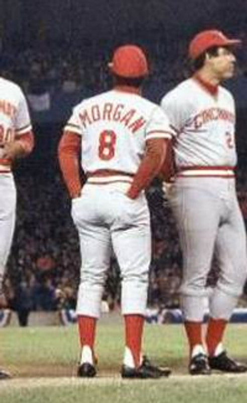 JM CR 1975 Cooperstown Away Baseball Stitched Jersey, Vintage Baseball Jersey, Retro Sewn Jersey