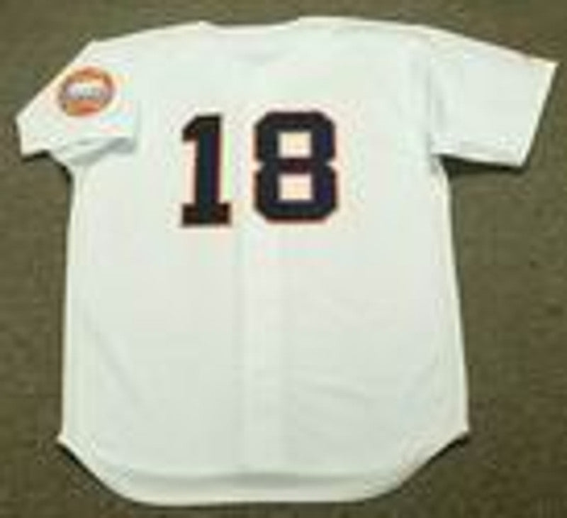 JM HA 1960s Cooperstown Home Stitched Jersey, Vintage Baseball Jersey, Retro Sewn Jersey