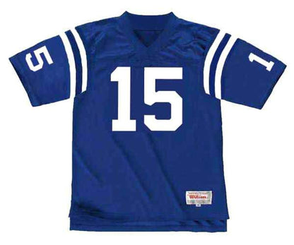 Baltimore Colts Earl Morrall 1970 Home Throwback Football Jersey product image