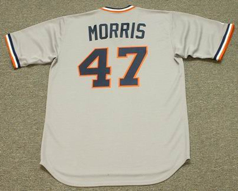 JM DT 1984 Cooperstown Throwback Away Baseball Stitched Jersey, Vintage Baseball Jersey, Retro Sewn Jersey