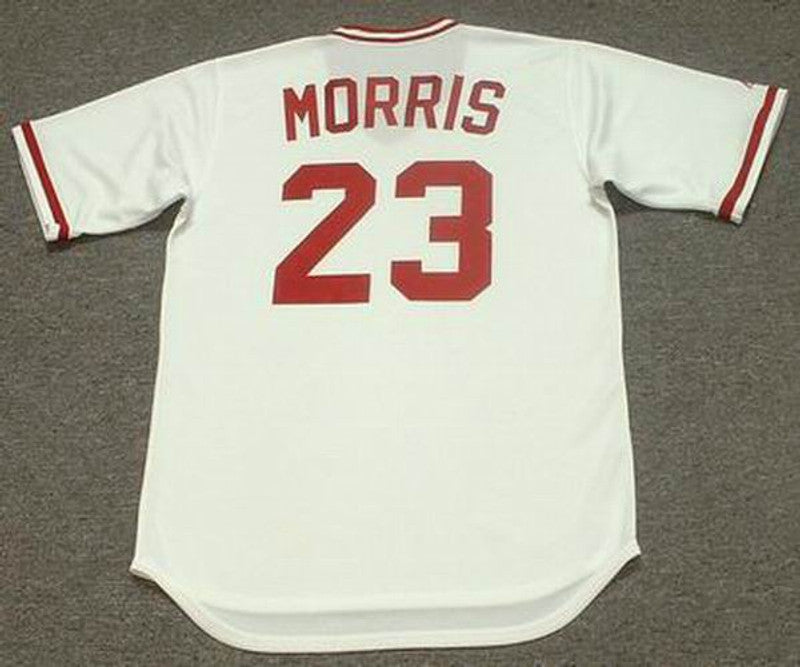 Hal Morris Cincinnati Reds 1990 Baseball jersey retro stitched fan gear RTJ00783
