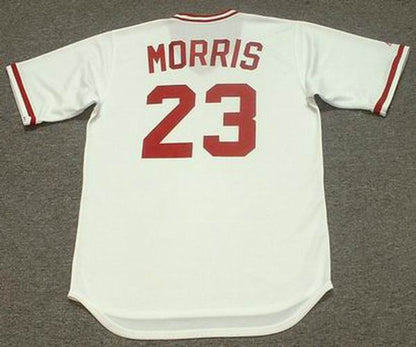 Hal Morris Cincinnati Reds 1990 Baseball jersey retro stitched fan gear RTJ00783