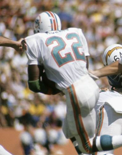 Miami Dolphins Mercury Morris 1972 Throwback Football Jersey product image