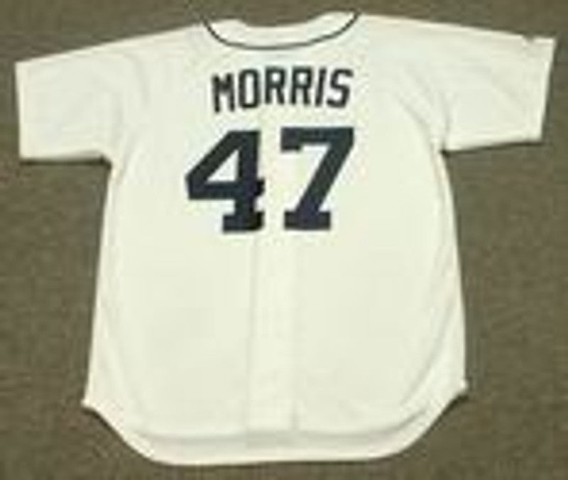 JM DT 1984 Throwback Home Baseball Stitched Jersey, Vintage Baseball Jersey, Retro Sewn Jersey
