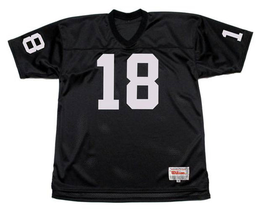 Oakland Raiders Randy Moss 2005 Home Throwback Football Jersey product image
