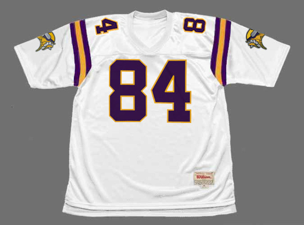 Minnesota Vikings Randy Moss 2003 Away Throwback Football Jersey product image