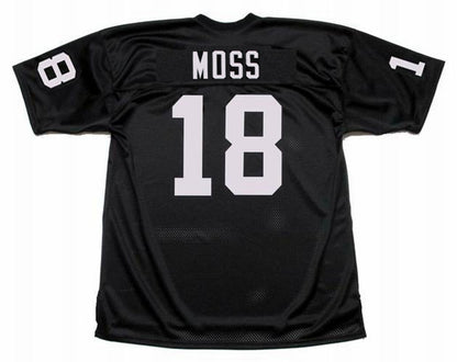 Oakland Raiders Randy Moss 2005 Home Throwback Football Jersey product image