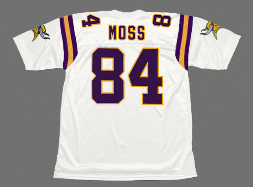 Minnesota Vikings Randy Moss 2003 Away Throwback Football Jersey product image