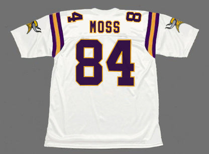 Minnesota Vikings Randy Moss 2003 Away Throwback Football Jersey product image
