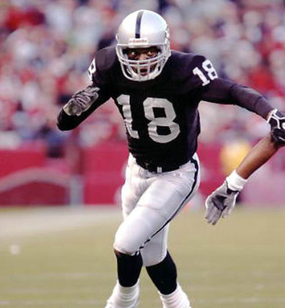 Oakland Raiders Randy Moss 2005 Home Throwback Football Jersey product image