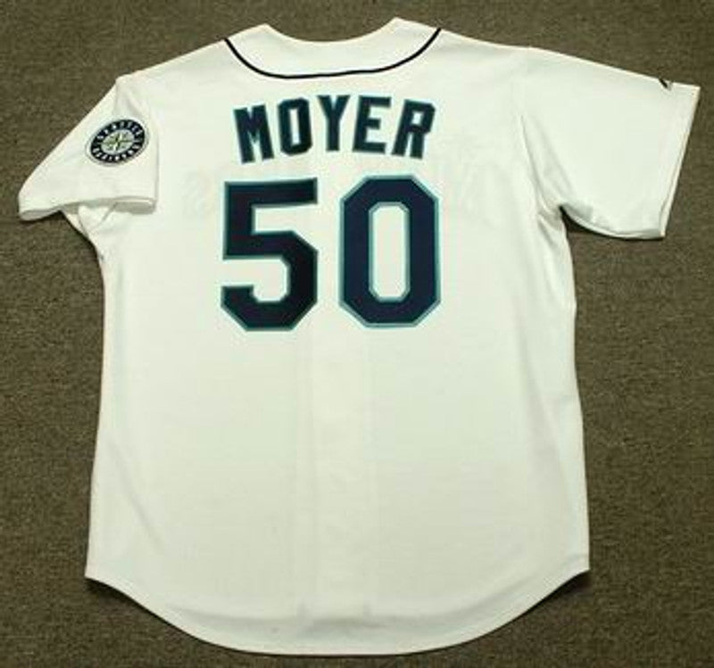 Jamie Moyer Seattle Mariners 1997 Baseball jersey retro stitched fan gear RTJ00664