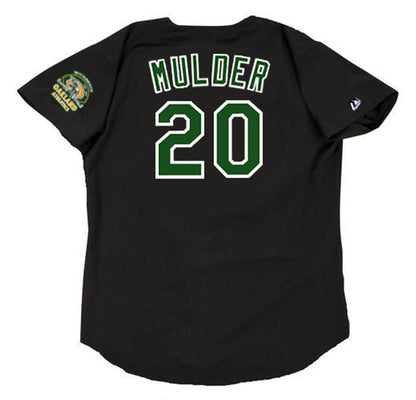 Mark Mulder Oakland Athletics 2000 Baseball jersey retro stitched fan gear RTJ00020
