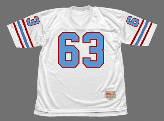 Houston Oilers Mike Munchak 1988 Throwback Football Jersey product image