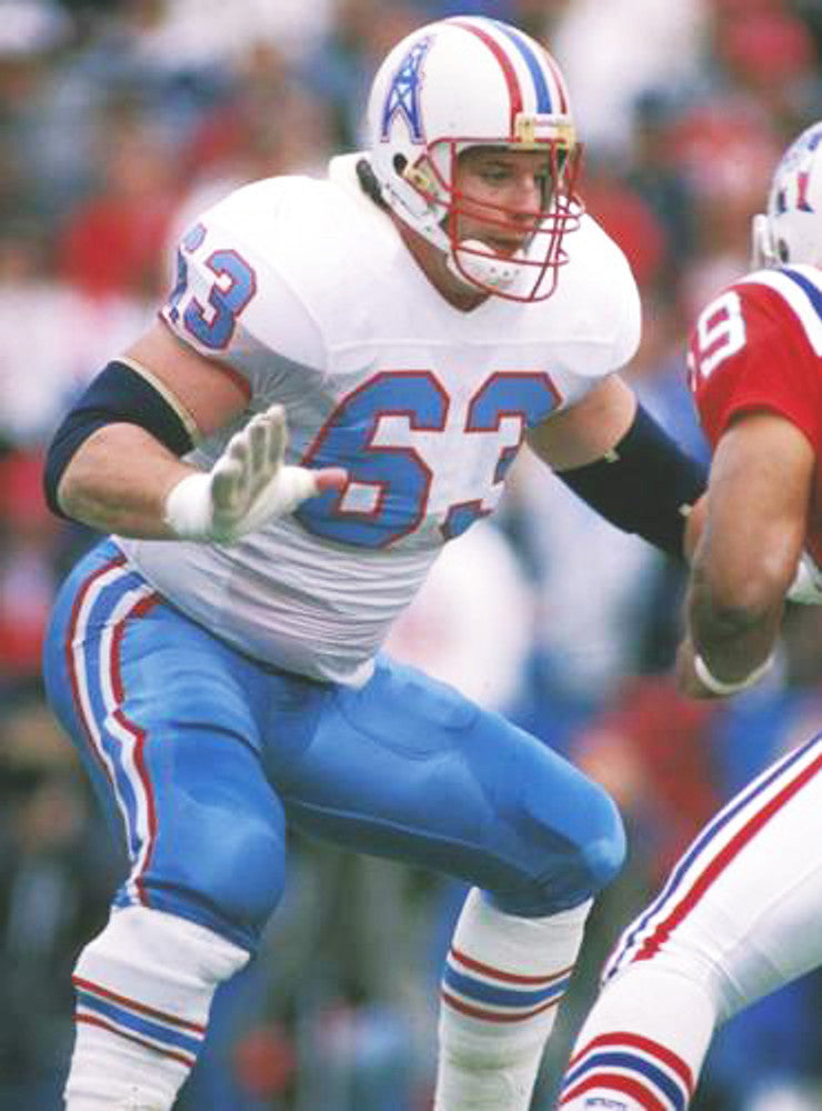 Houston Oilers Mike Munchak 1988 Throwback Football Jersey product image