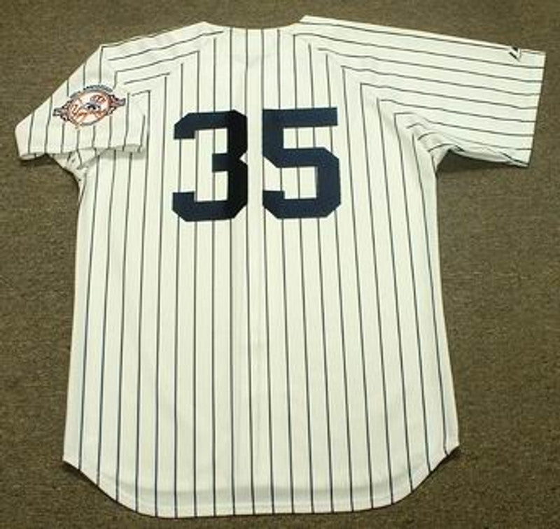 MM NYY 2003 Home Throwback Baseball Stitched Jersey, Vintage Baseball Jersey, Retro Sewn Jersey