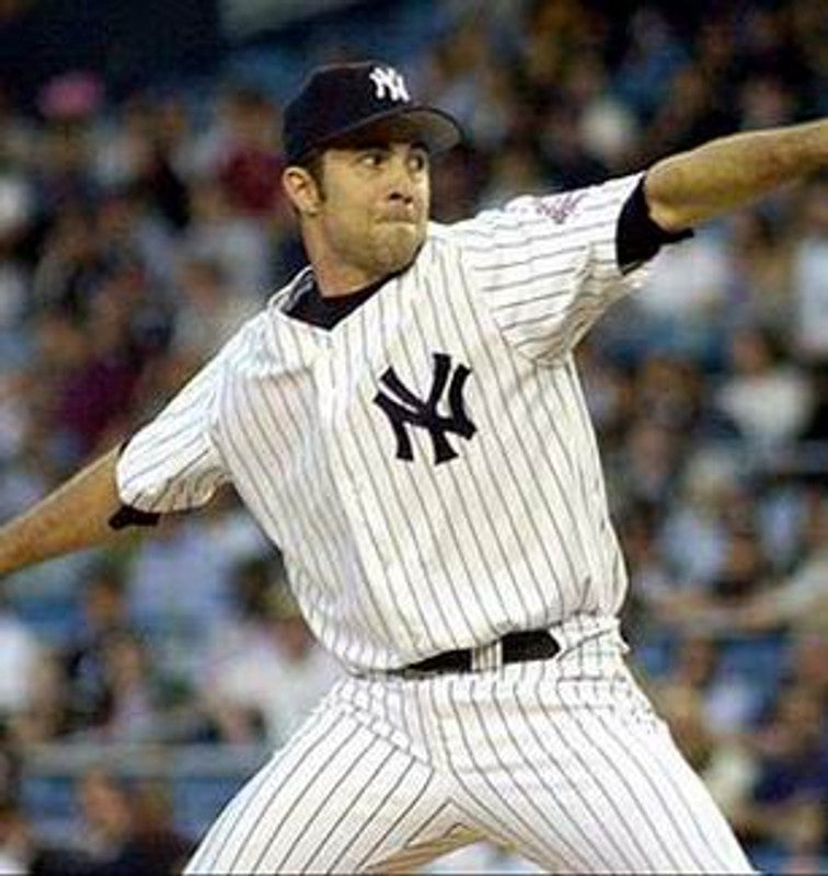 MM NYY 2003 Home Throwback Baseball Stitched Jersey, Vintage Baseball Jersey, Retro Sewn Jersey