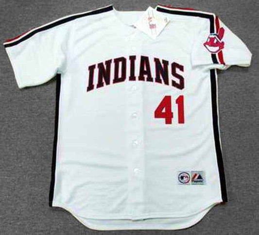 Charles Nagy Cleveland Indians 1992 Baseball jersey retro stitched fan gear RTJ01496