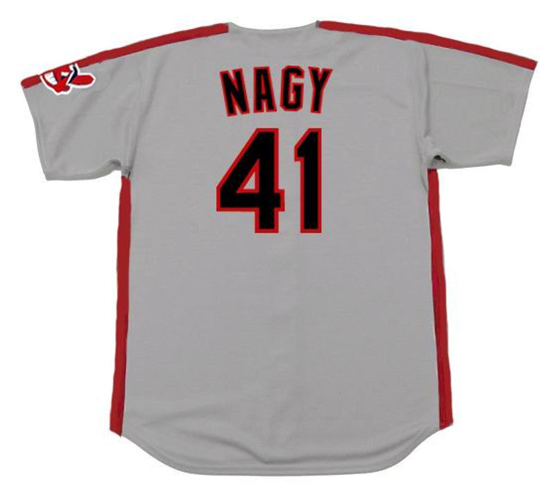 Charles Nagy Cleveland Indians 1992 Baseball jersey retro stitched fan gear RTJ01497