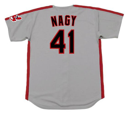 Charles Nagy Cleveland Indians 1992 Baseball jersey retro stitched fan gear RTJ01497
