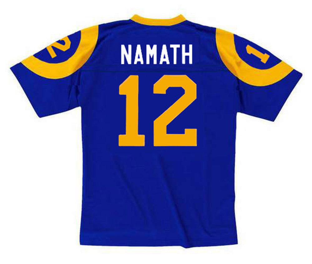 Los Angeles Rams Joe Namath 1977 Throwback Football Jersey product image