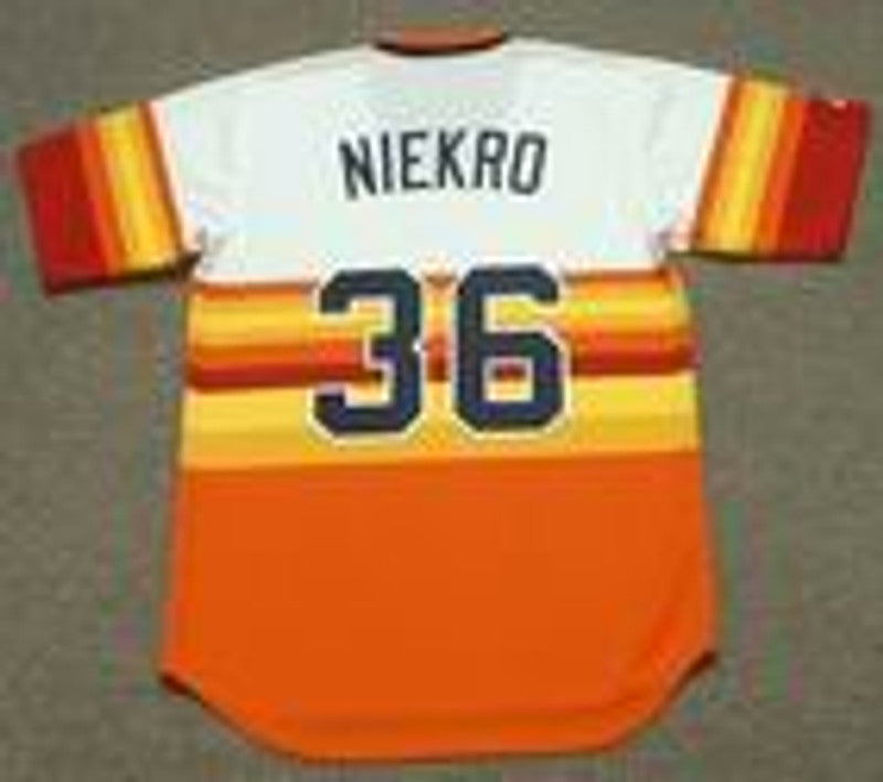 Joe Niekro Houston Astros 1980 Baseball jersey retro stitched fan gear RTJ00465