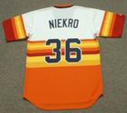 Joe Niekro Houston Astros 1980 Baseball jersey retro stitched fan gear RTJ00465
