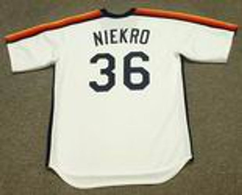 Joe Niekro Houston Astros 1984 Baseball jersey retro stitched fan gear RTJ00464