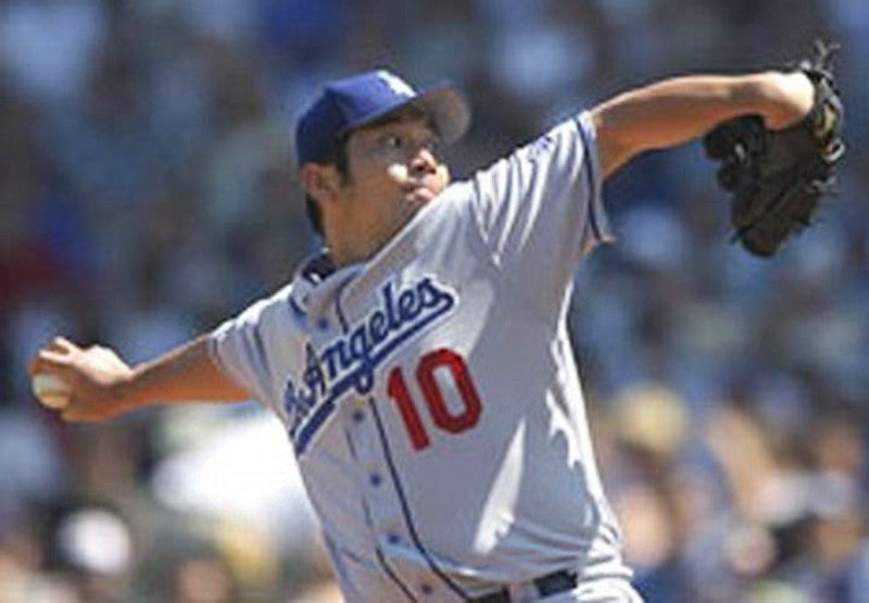 Hideo Nomo Los Angeles Dodgers 2002 Baseball jersey retro stitched fan gear RTJ00753
