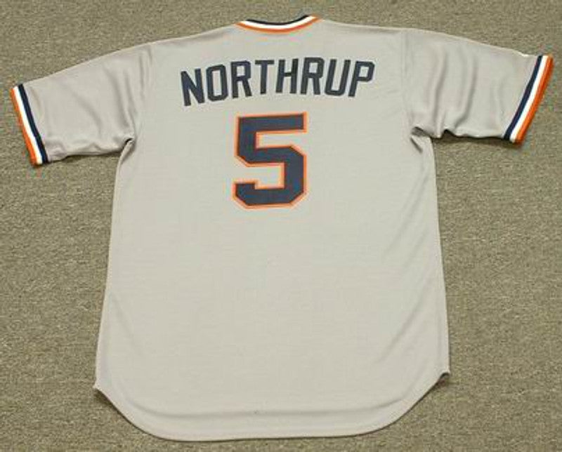 Jim Northrup Detroit Tigers 1972 Baseball jersey retro stitched fan gear RTJ00546