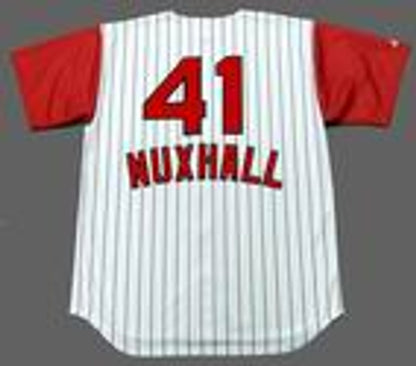 Joe Nuxhall Cincinnati Reds 1960s Baseball jersey retro stitched fan gear RTJ00463