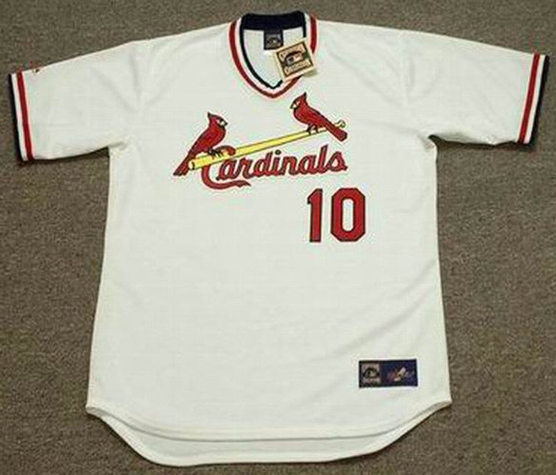 KO SLC 1982 Cooperstown Home Baseball Stitched Jersey, Vintage Baseball Jersey, Retro Sewn Jersey