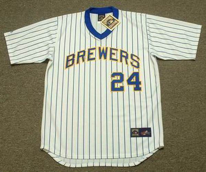 BO MB 1982 Home Throwback Baseball Stitched Jersey, Vintage Baseball Jersey, Retro Sewn Jersey
