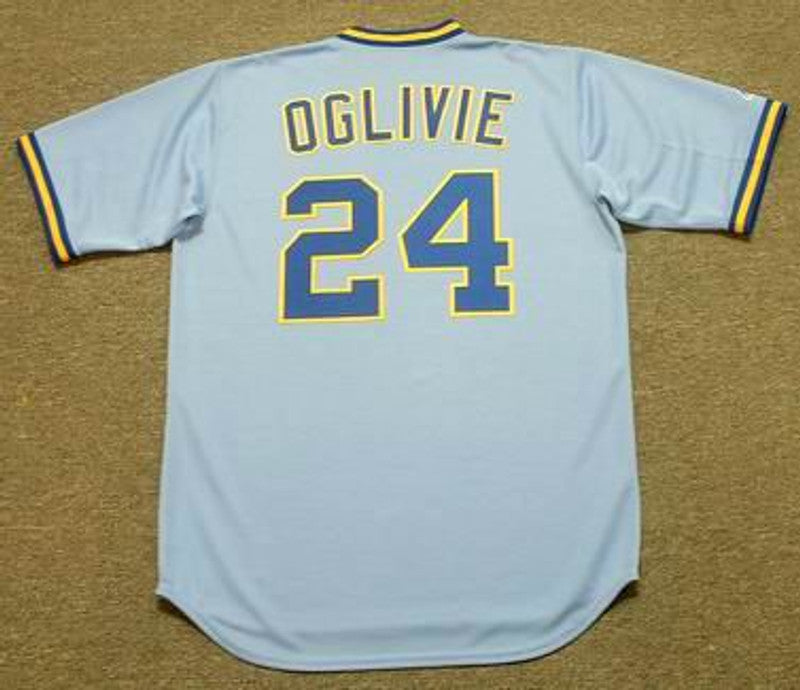 Ben Oglivie Milwaukee Brewers 1982 Baseball jersey retro stitched fan gear RTJ01819