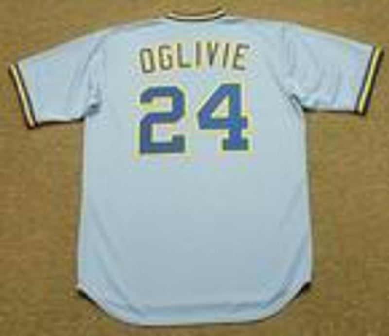 BO MB 1982 Away Throwback Baseball Stitched Jersey, Vintage Baseball Jersey, Retro Sewn Jersey
