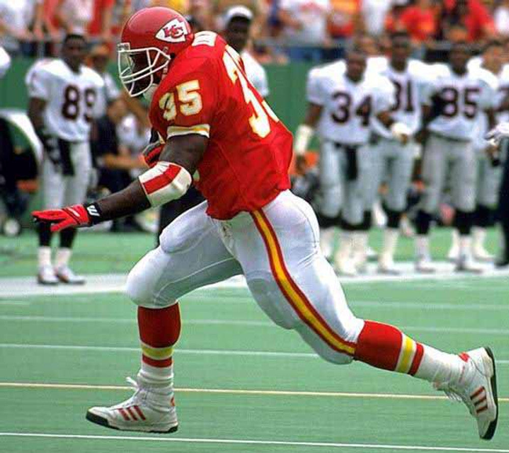 Kansas City Chiefs Christian Okoye 1989 Home Throwback Football Jersey product image