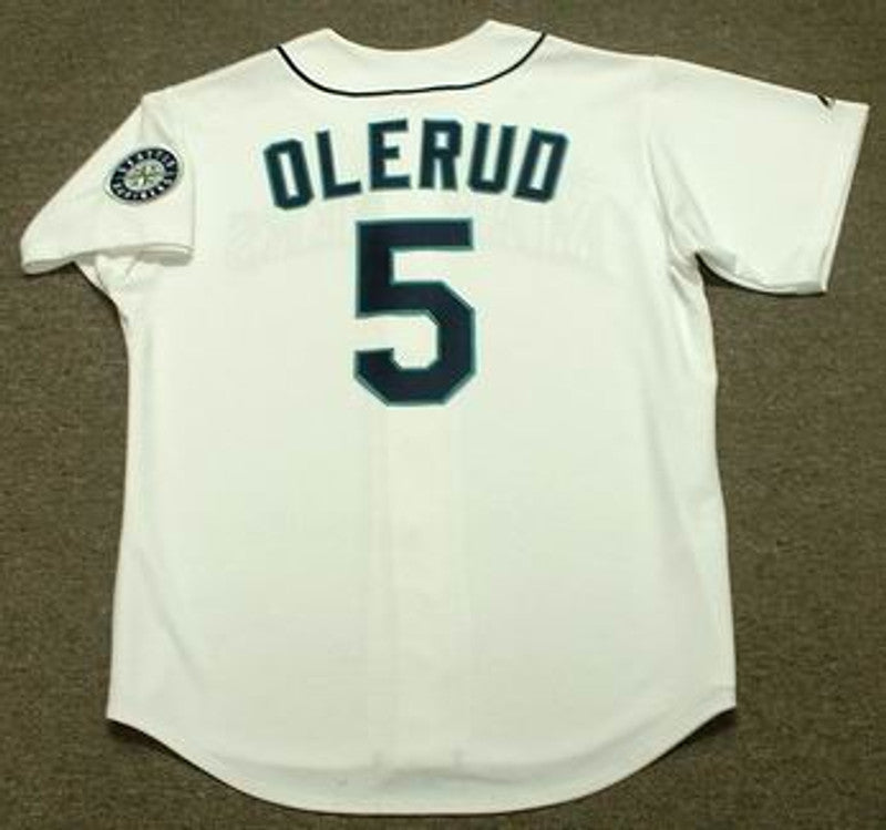 John Olerud Seattle Mariners 2001 Baseball jersey retro stitched fan gear RTJ00409