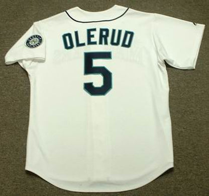 John Olerud Seattle Mariners 2001 Baseball jersey retro stitched fan gear RTJ00409