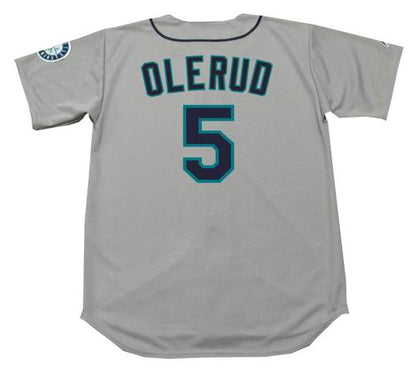 John Olerud Seattle Mariners 2001 Baseball jersey retro stitched fan gear RTJ00410
