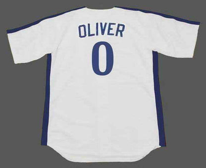 Al Oliver Montreal Expos 1982 Baseball jersey retro stitched fan gear RTJ01965