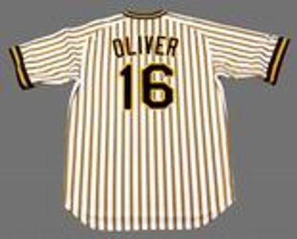 Al Oliver Pittsburgh Pirates 1977 Baseball jersey retro stitched fan gear RTJ01962