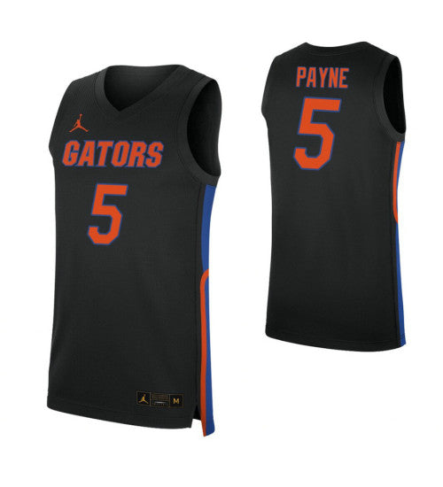 Omar Payne College Basketball Jersey Black Florida Gators retro stitched fan jersey RTJ2669 image 1