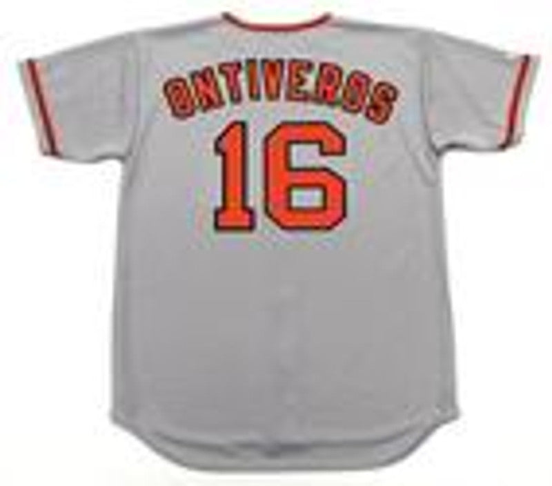 SO SFG 1975 Cooperstown Away Baseball Stitched Jersey, Vintage Baseball Jersey, Retro Sewn Jersey