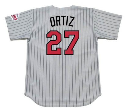 David Ortiz Minnesota Twins 2002 Baseball jersey retro stitched fan gear RTJ01215