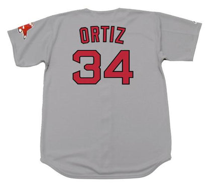 David Ortiz Boston Red Sox 2016 Baseball jersey retro stitched fan gear RTJ01216