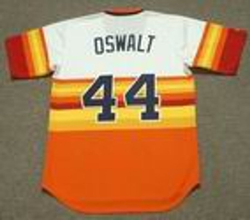 RO HA 1980s Cooperstown Throwback Baseball Stitched Jersey, Vintage Baseball Jersey, Retro Sewn Jersey