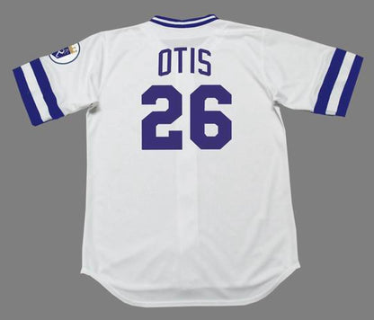 Amos Otis Kansas City Royals 1983 Baseball jersey retro stitched fan gear RTJ01929