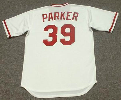 Dave Parker Cincinnati Reds 1985 Baseball jersey retro stitched fan gear RTJ01257