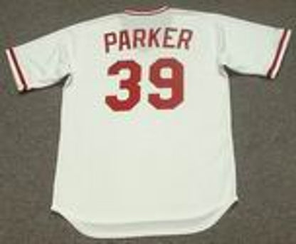 Dave Parker Cincinnati Reds 1985 Baseball jersey retro stitched fan gear RTJ01257