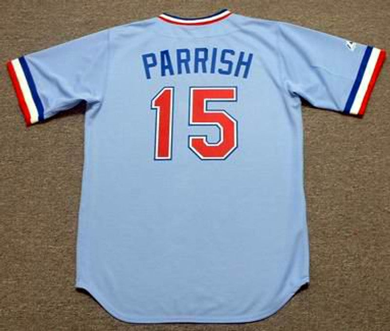 Larry Parrish Texas Rangers 1980s Baseball jersey retro stitched fan gear RTJ00150